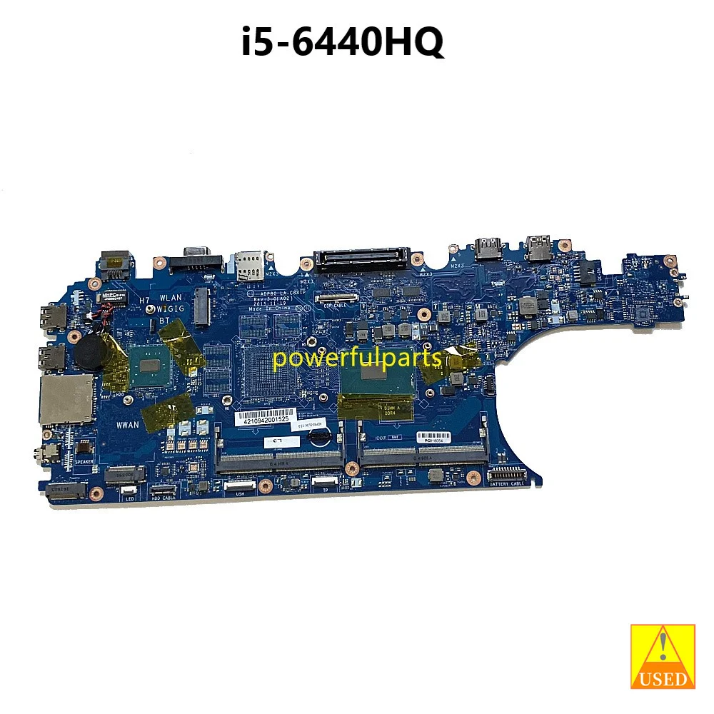 funciona-bien-para-dell-latitude-e5570-5570-placa-base-i5-6440hq-cpu-0cptx8-cn-0cptx8-adp80-la-c841p-probado