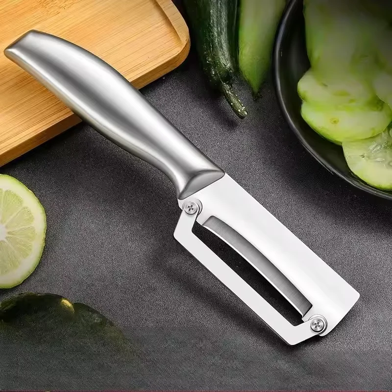 Stainless Flat Edge Peeler 4