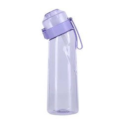 7-Piece Scented Pod Collection for Flavor-Infused Hydration (Purple Bottle )