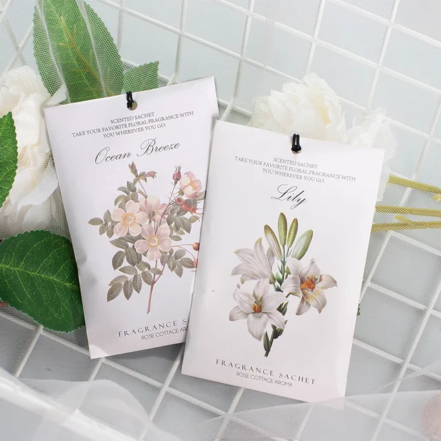 1 Pc Függő Illatos Természetes Tasak -Aromaterápiás Táska Szekrény Szekrényhez Autó Illata Levegő Frissítő Otthoni Kellékek - Image 4