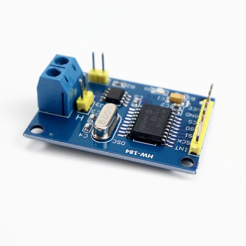 MCP2515 CAN 버스 드라이버 모듈 보드 TJA1050 수신기 SPI 51 ARM 컨트롤러 인터페이스 모듈용 Arduino DIY 키트용