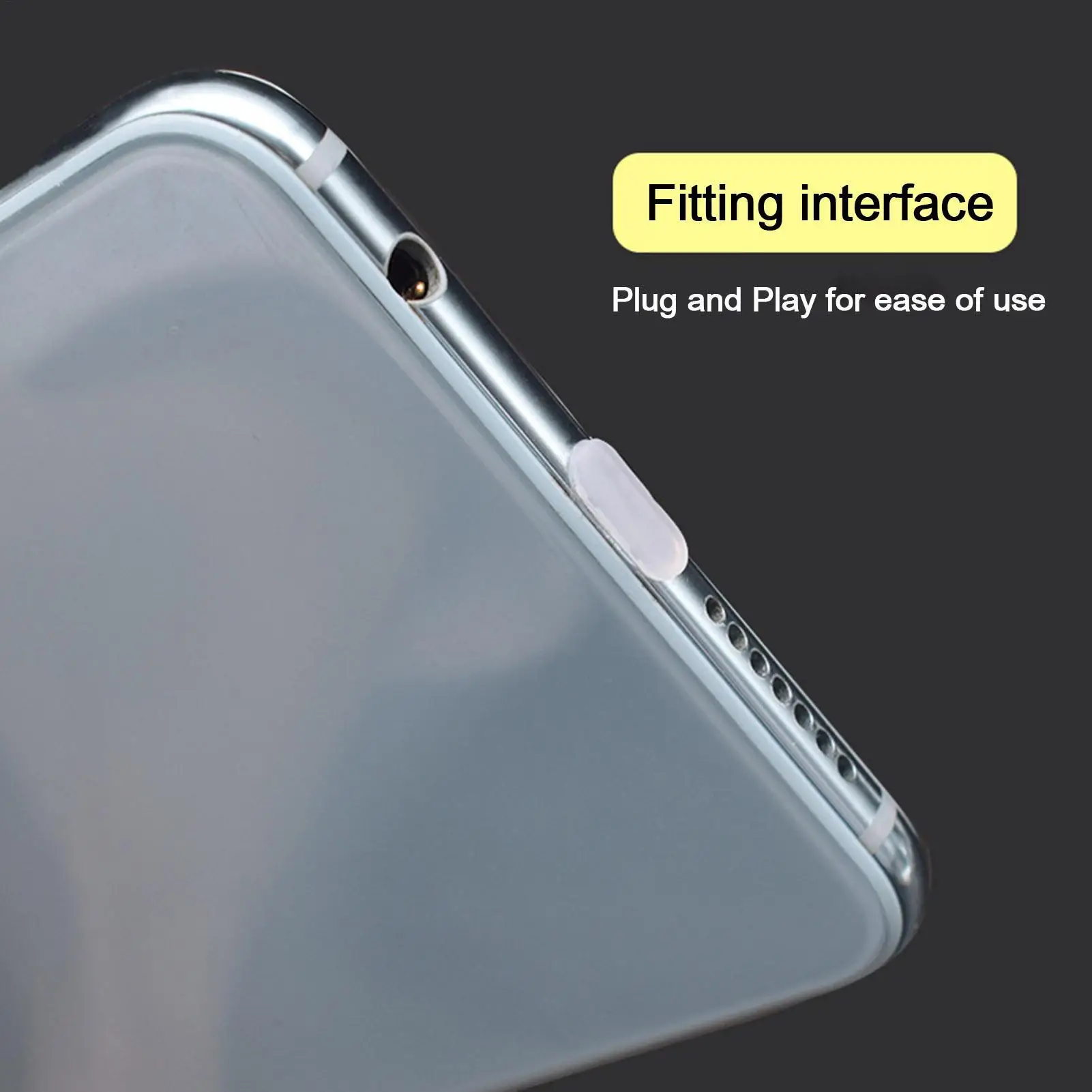 10PCS Type-C Silicone Dust Plugs Phone USB Charging Port Protector Cover Type C Anti-dust Caps