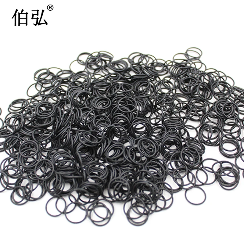 NBR O Ring Seal Gasket Thickness CS1mm OD4-50mm Automobile Petrol Nitrile Rubber O-Ring Waterproof rubber o rings keycap o rings silicone o rings sealing gasket adjusting shim gasket rubber washers stainless steel washer oil seals rubber grommet rubber grommet kit