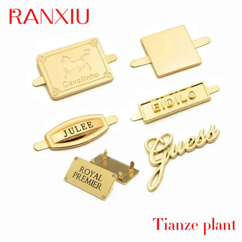 Custom Metal Sticker Custom Logo Brushed Pet Name Plate Stainless Steel Self Adhesive Metal Nameplate