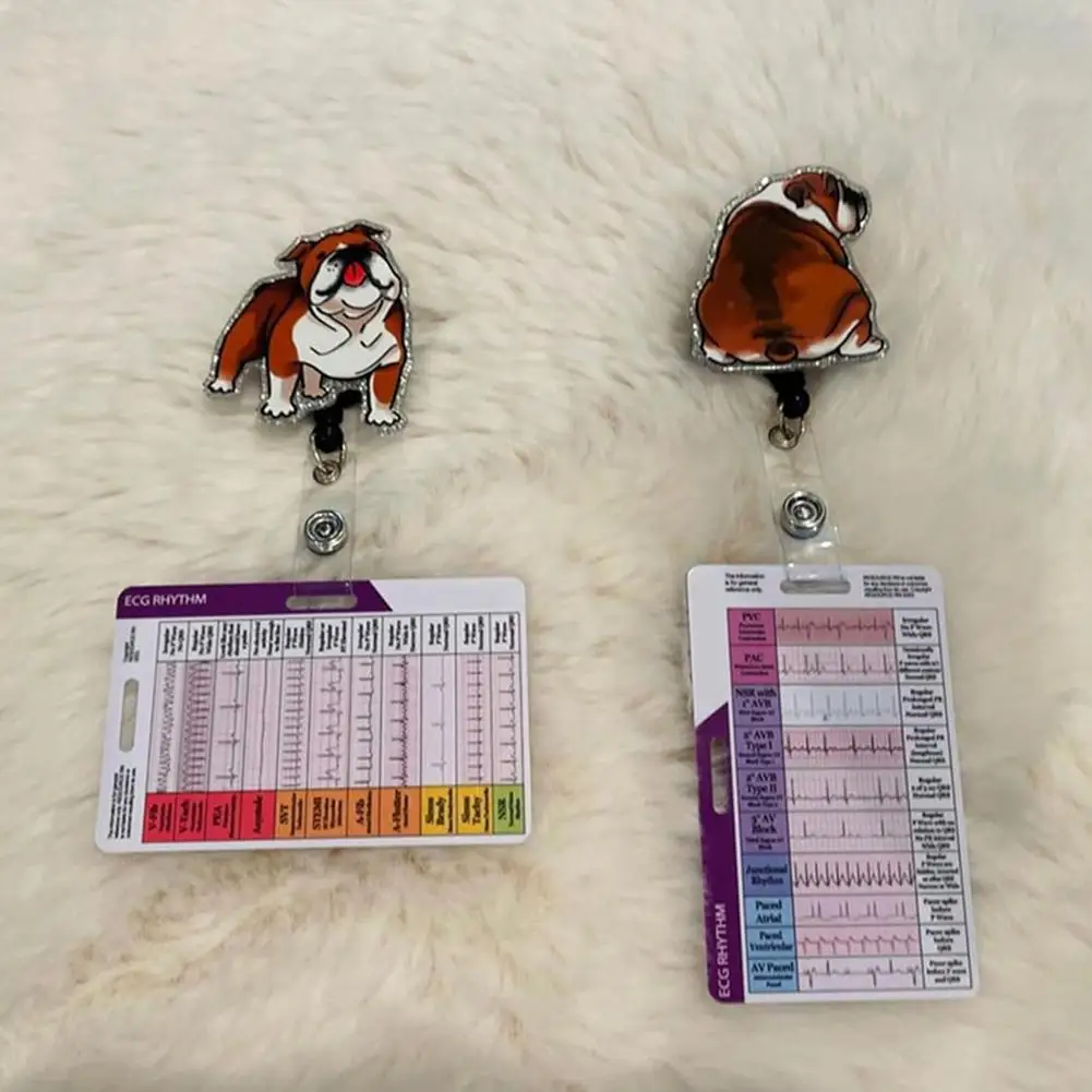 ECG/EKG Rhythm Pocket Card Pocket Card For ECG Self Measuring Ruler EGG Contiguous Leads Precision Measurement Household ToolS
