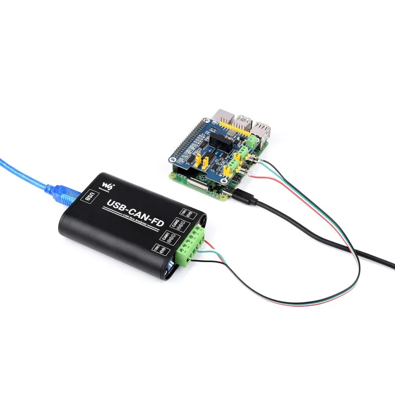 Industrial-grade Alta Velocidade Pode Barramento Analisador de Dados 100kbps5mbps Usb para Can fd Interface Converter Módulo de Comunicação - Imagem 5