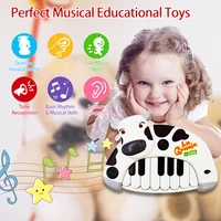 La Granja De Zenon Musical Electronic Piano Interactive Keyboard Toys 13 Keys Animal Instrument Portable Toy for Kids 2