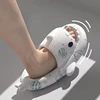 Christmas Luminous Shark Slippers Women Halloween Indoor Home Non-slip Sandals Men Cool Creative Slides Couple Gift Flip Flops 5