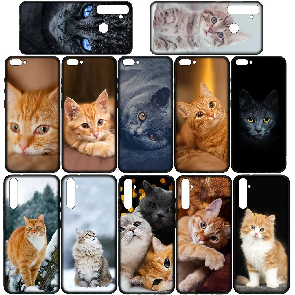 Meow Eyes Kitten Cat Soft Phone Case Cover