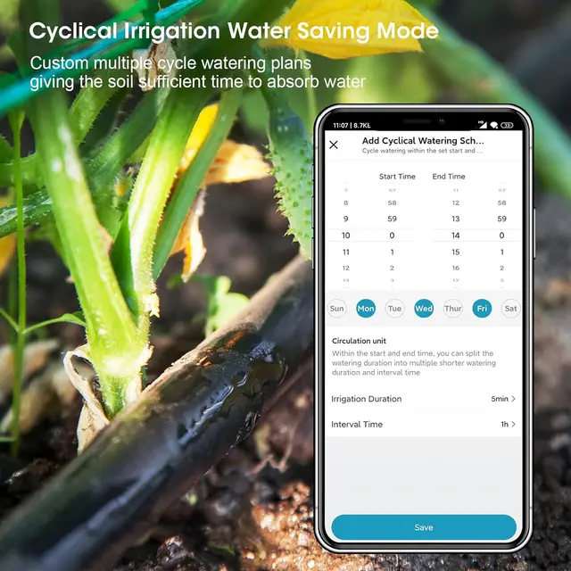 Insoma Water Timer with Gateway Dual Hose Automatic Garden Irrigation Watering System Remote Sprinkler Programmer support Alexa 4