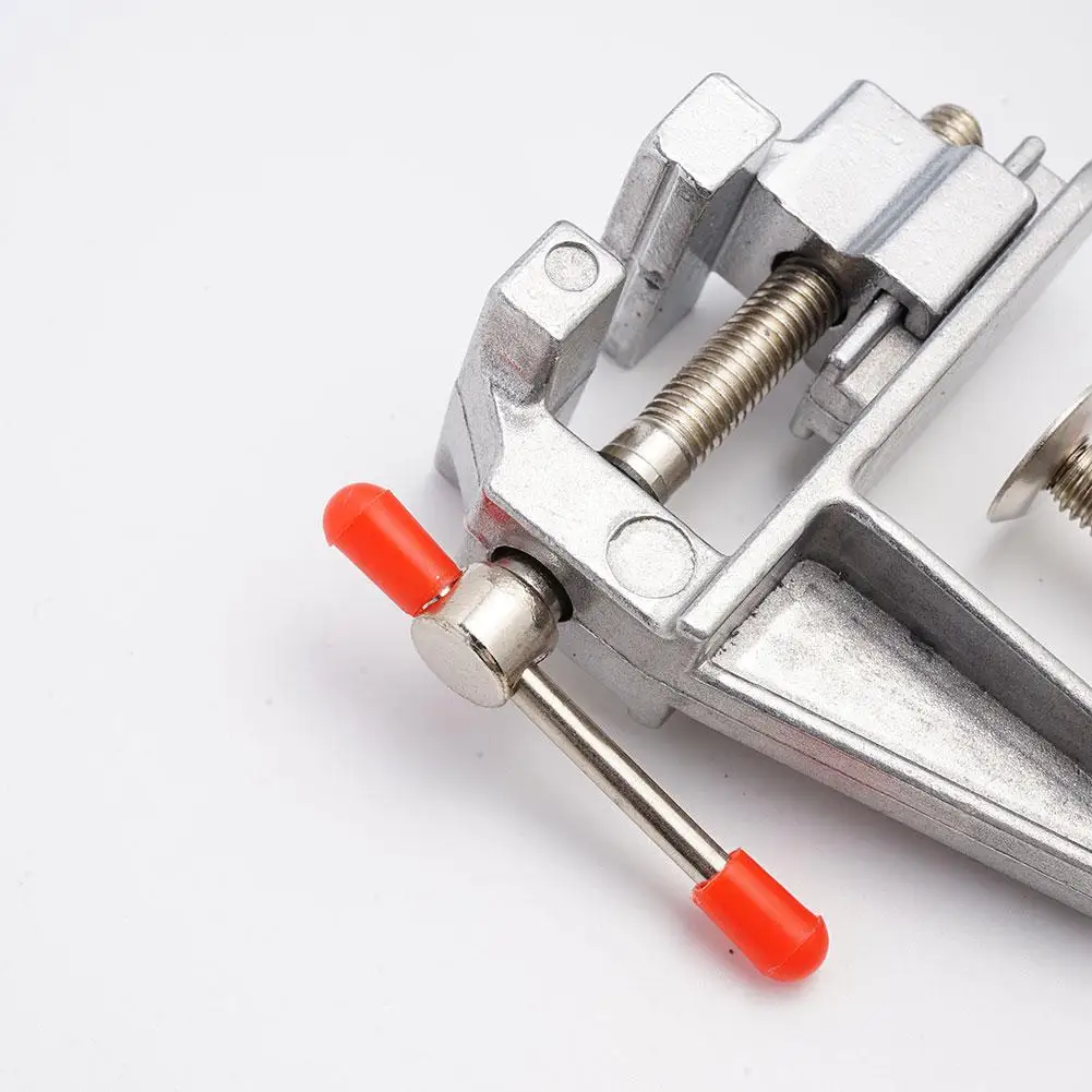 Mini Bench Vise Muliti-Funcational Aluminum Miniature On Pliers Jewelers Small Clamp Tool Hobby Flat Vice Table S8I3
