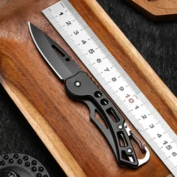 Stainless Steel Folding Blade Small Pocket Knives Military Tactical Knives EDC Multitool Hunting and Fishing Survival Hand Tools