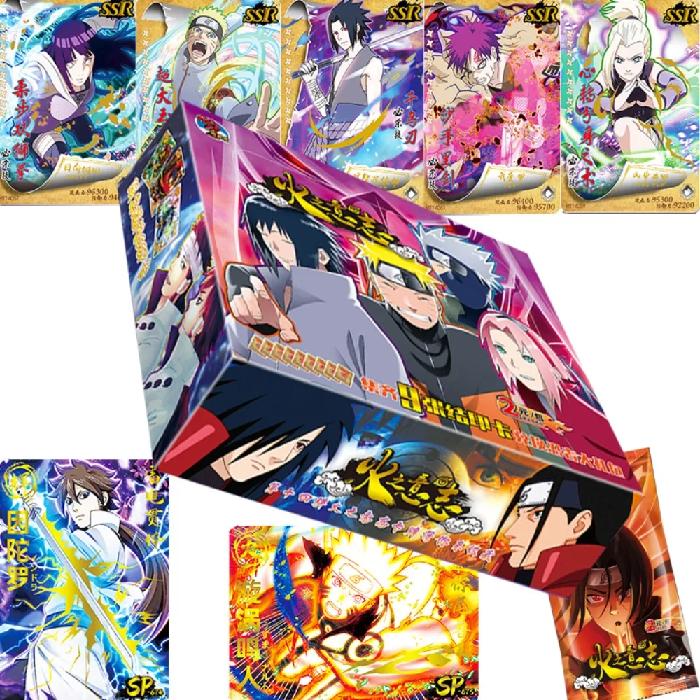Carta Di Naruto Genuina Per Bambini Sangue Caldo Ad Alta Energia Hinata Hinata Hatake Kakashi Carte Di Raccolta Del Gioco Limitate Giocattoli Per Bamb