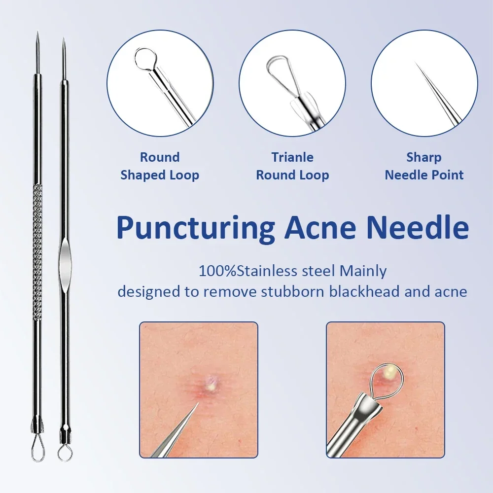 Professional Acne And Blackhead Removal Tool Kit For Face Care_voghion.com