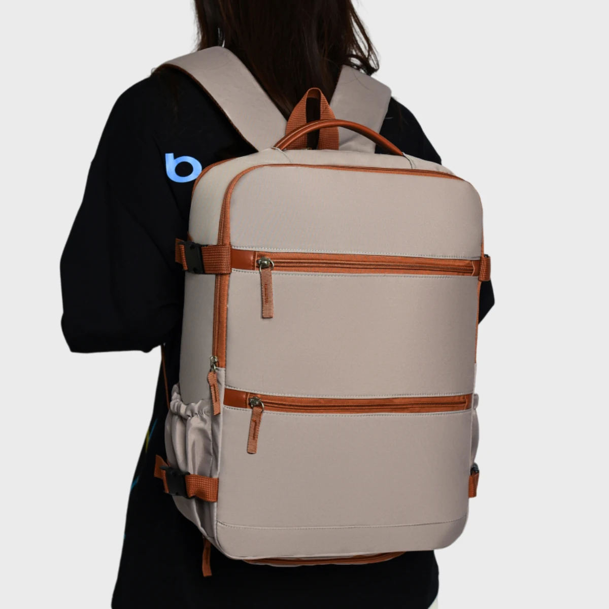 Travel Backpack for Men 2025 New Model Lightweight High-Capacity Luggage Bag for Travel, Business Trips, Laptop, School, Boarding, High School Students