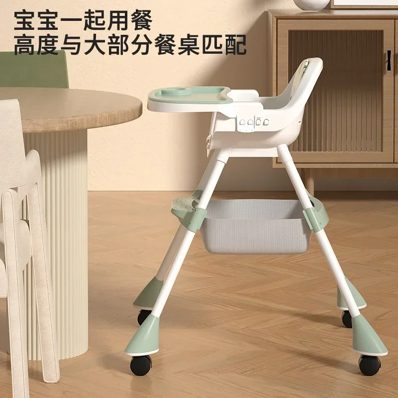 Baby Dining Chair Multifunctional Foldable Baby Chair Household Portable Dining Table Children's Table