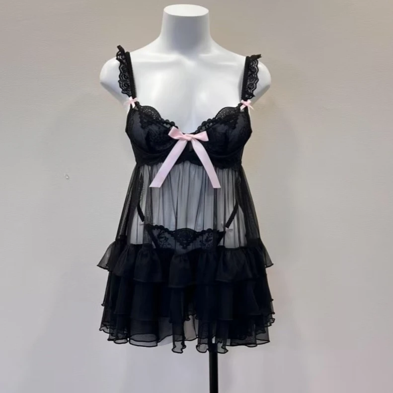 لوليتا النساء ملابس خاصة الحلو الدانتيل الكشكشة مع...