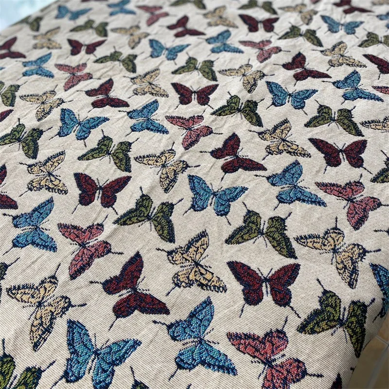 150x100cm Jacquard Stoff Tuch DIY Tischdecke Tisch Flagge Kissenbezug Tischset Ölgemälde Stil Böhmischen Kleid Stoff Tücher – Detail 17
