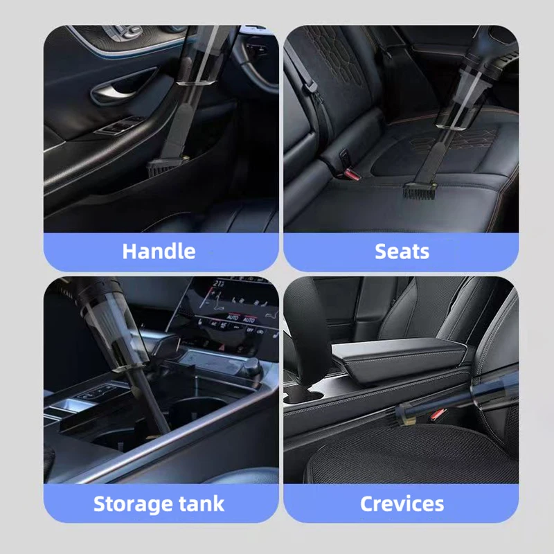 Car Multipurpose Vacuum Cleaner Handheld Rechargeable Car Home Dual Use Small Wireless vacuum cleaner