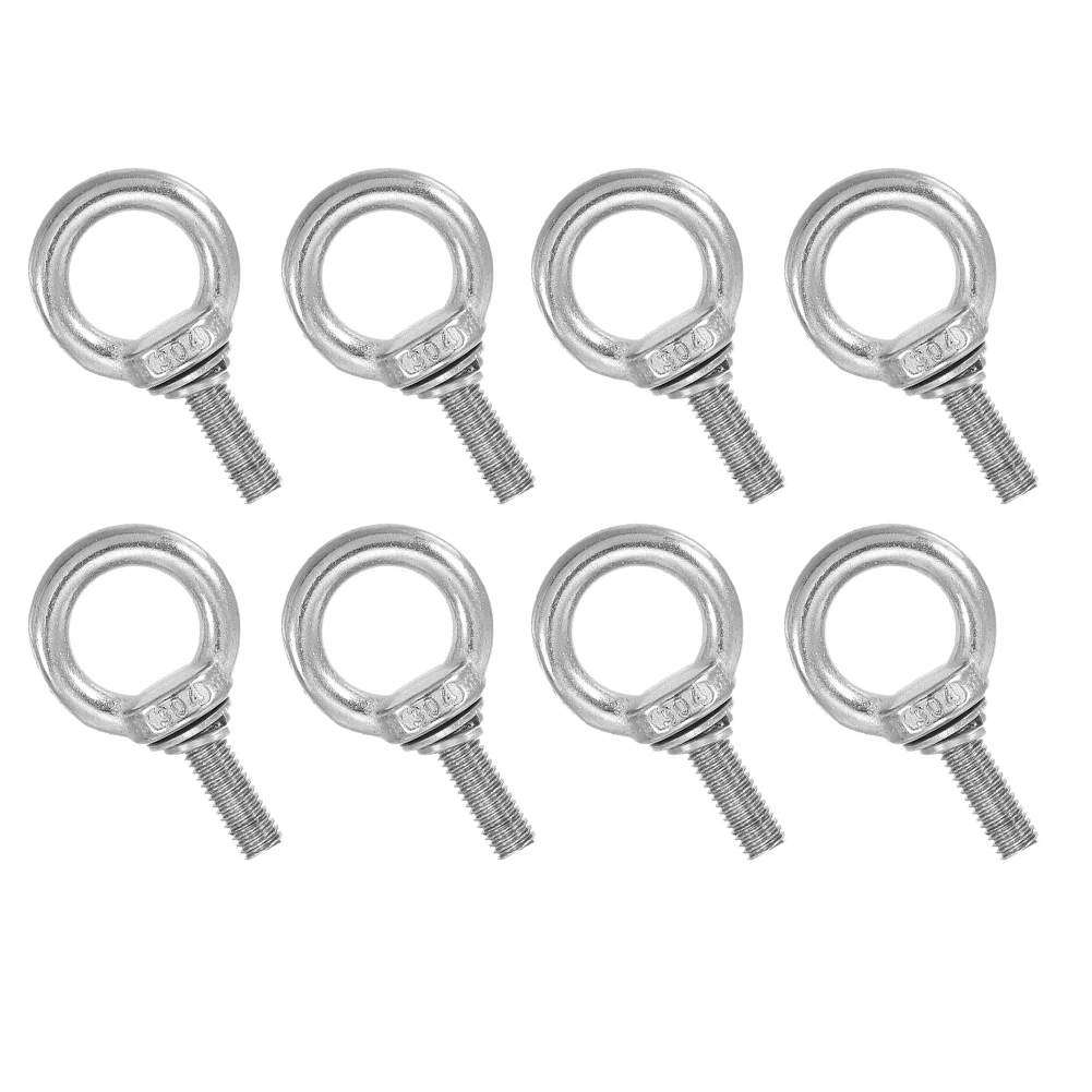 Corrosion Resistant Stainless Steel Eyebolt For Infrastructure Projects Caravan Awning Rail Stop Motorhome Part