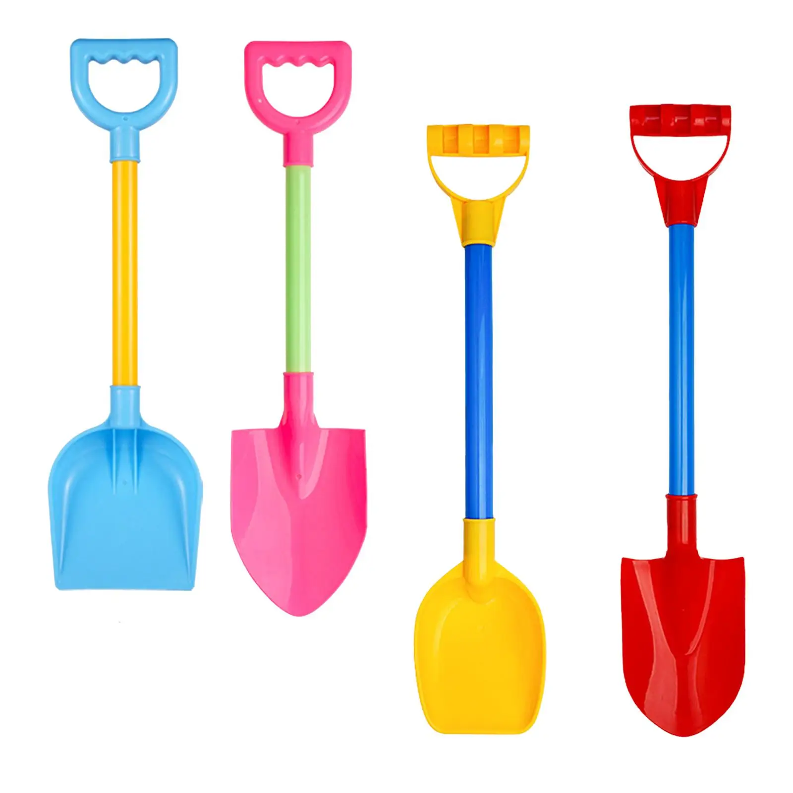 2Pcs Sand Shovel for Kids Sturdy Beach Shovel Toy for Beach Outdoor Backyard 2Pcs Sand Shovel for Kids Sturdy Beach Shovel Toy for Beach Outdoor Backyard