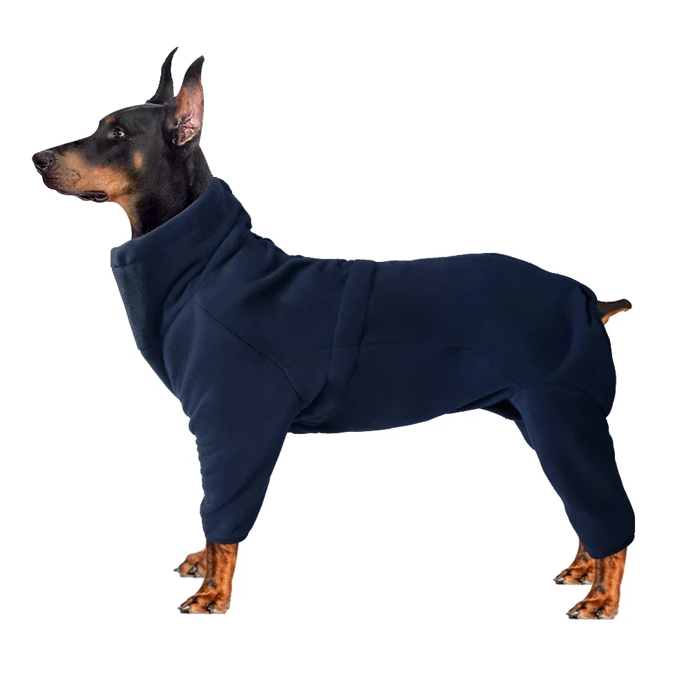 Veste Polaire Pour Chien, Manteau D'hiver Pour Chien,Veste Polaire à Quatre Pattes Pour Chiens Avec Anneau En D | Veste Chaude Pour Petit Chien