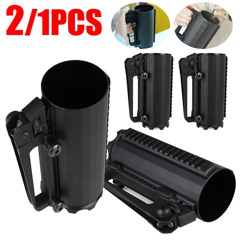 

Tactical Aluminum Drinking Hot Beer Coffee Detachable Cold Camping Outdoor Mug Handled Alloy Tool Cup Water Multifunction