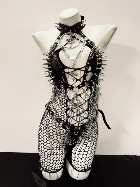 Fishnet Bodystocking Set 2