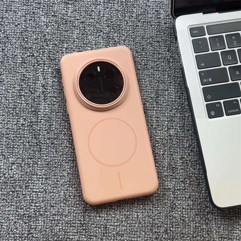 Enhanced Magnetic Ultra-Thin Matte Case for Wireless Charging - Colorful Hard PC Finish
