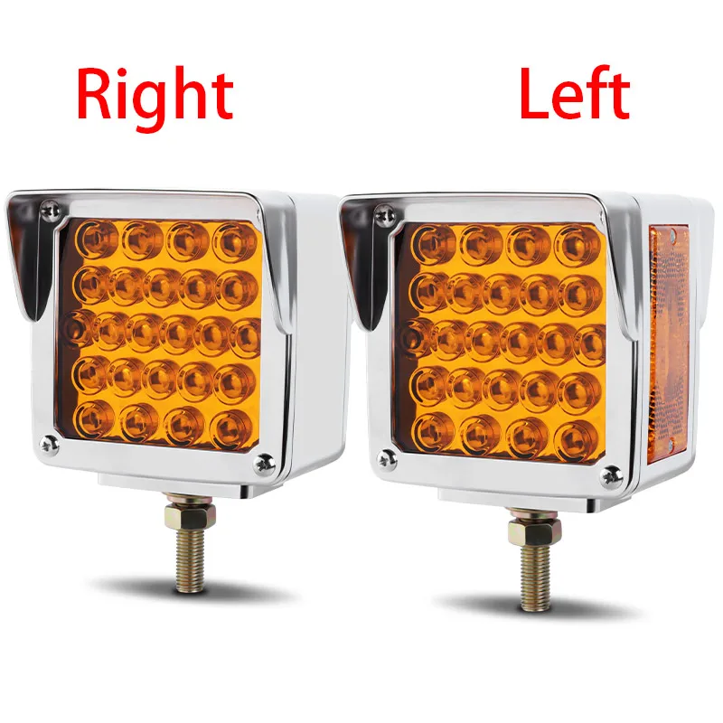 Acheter Mayitr 15LED ambre/rouge/blanc bande de remorque de camion feu stop  marqueur tourner barre de feu arrière