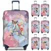Luggage Covers 18-32inch Protector Travel Luggage Suitcase Protective Cover Stretch Dust Covers Print Butterfly Letter Series 1