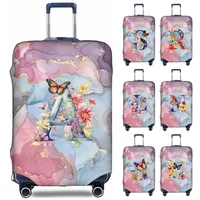 Luggage Covers 18-32inch Protector Travel Luggage Suitcase Protective Cover Stretch Dust Covers Print Butterfly Letter Series 1