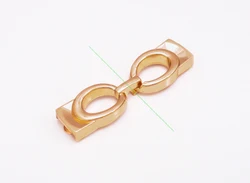 BKD0674 14Mm Gold Solid O Shape Dress Beauty Belt Buckle Closure Connector For Lady Women Dress Skirt Coat Leather Belt