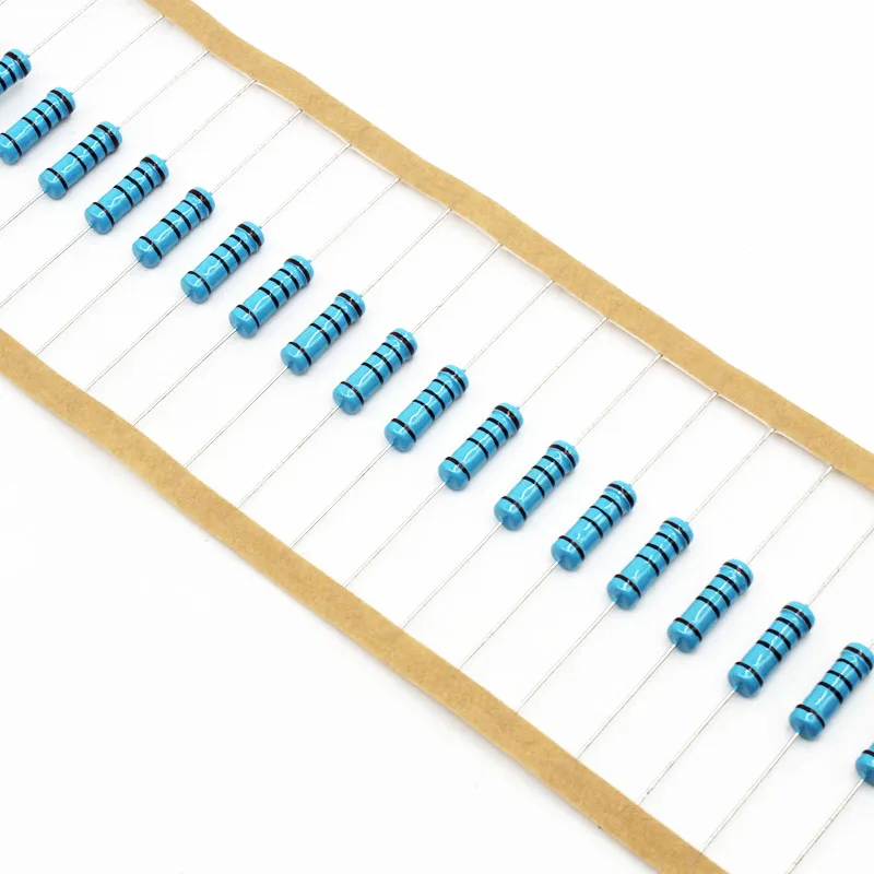 20pcs Metal Film Resistors 2W 1% Tolerance 0.1-0.91 1-910 1K-910K 1M Ohm metal film resistor metal film resistors