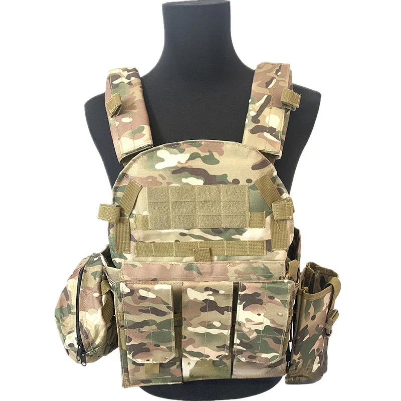 

Tactical Vest Hunting Vests Molle Plate Carrier Vest Outdoor CS Protective Training Vest Military Equipment Tactical Gear