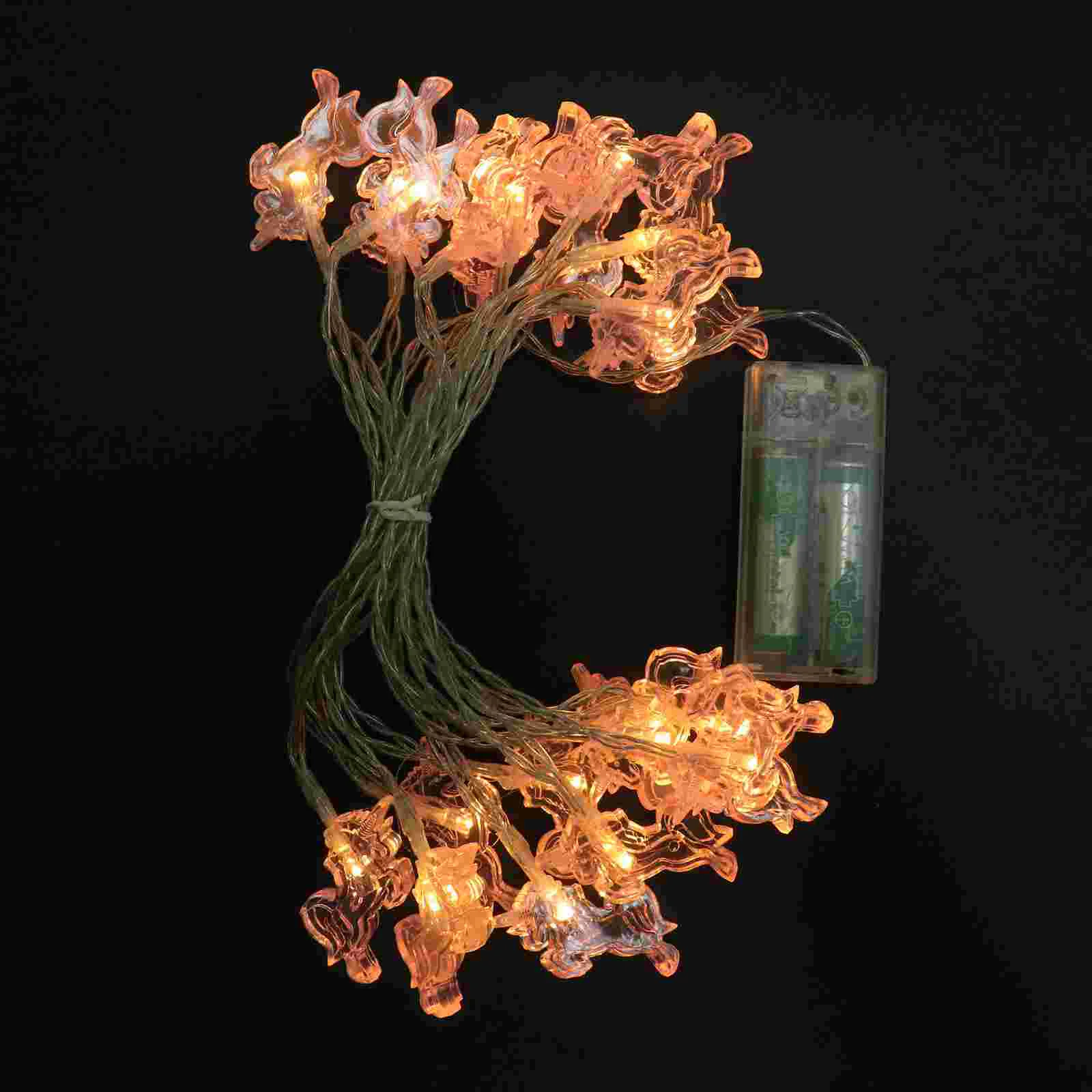 

String Light Spring Fairy Lights LED Decorative Lights 20 LEDs for Holiday Weddings Birthday Bedrooms Garden Decoration Warm
