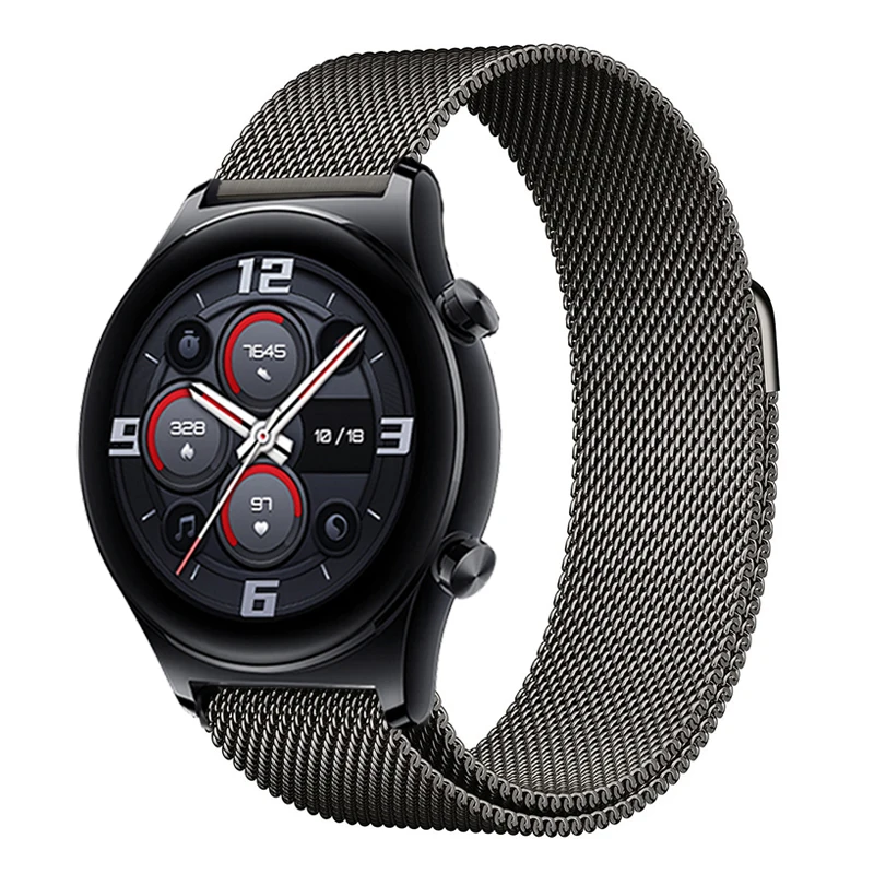 

Bracelet For Honor Watch GS 3/3i Strap Milan Stainless Steel Watchband Honor Magic Watch 2 46mm Wristband