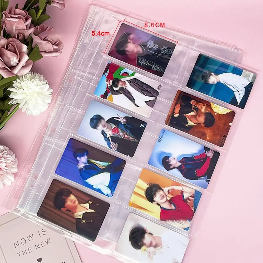 Multiple Pockets A4 Kpop Photocard Binder PP DIY Card Stamp Die Jewelry Storage Transparent Photocard Holder