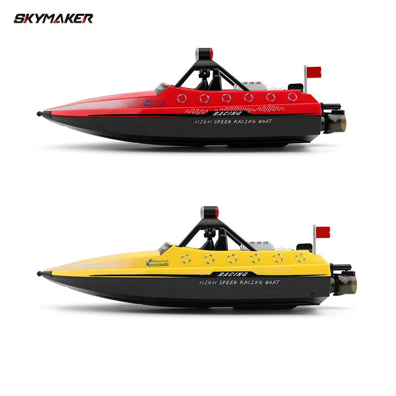 Wltoys Boat WL917 Mini RC Jet Boat with Remote Control Water Jet Thruster 2.4G Electric Racing Toy for Children remote control boat