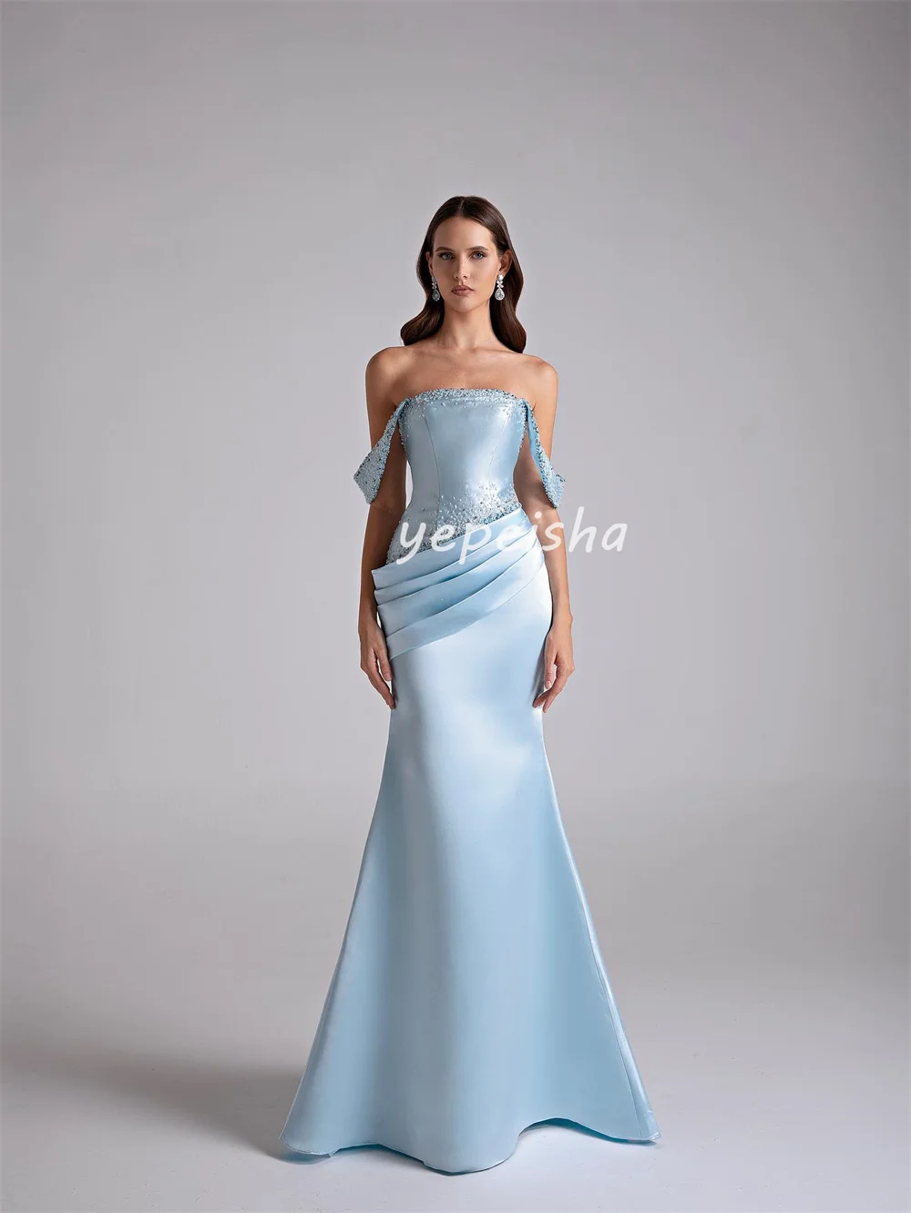 Customized Sexy Elegant Sequined Beading Mermaid Off-the-shoulder Long Dresses Bespoke Occasion Dresses Sizes Available Fashion Sd21f347e2b4345d69956010be317bbf7M