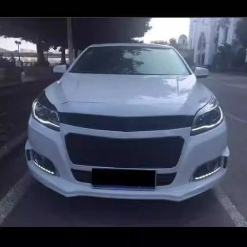 Unpainted Front Bumper for Chevrolet Malibu 2012 2013 2014 2015 Modified New Style Car Body Kit