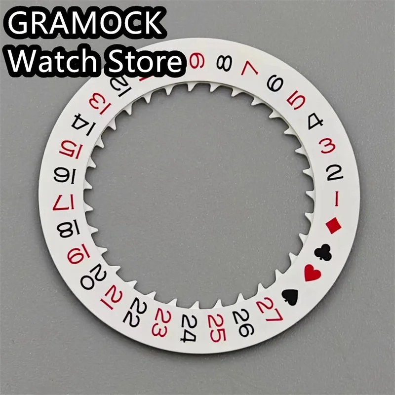Versatile Multi-Color Date Wheel for Watch Calendar Modification and Repair Tools