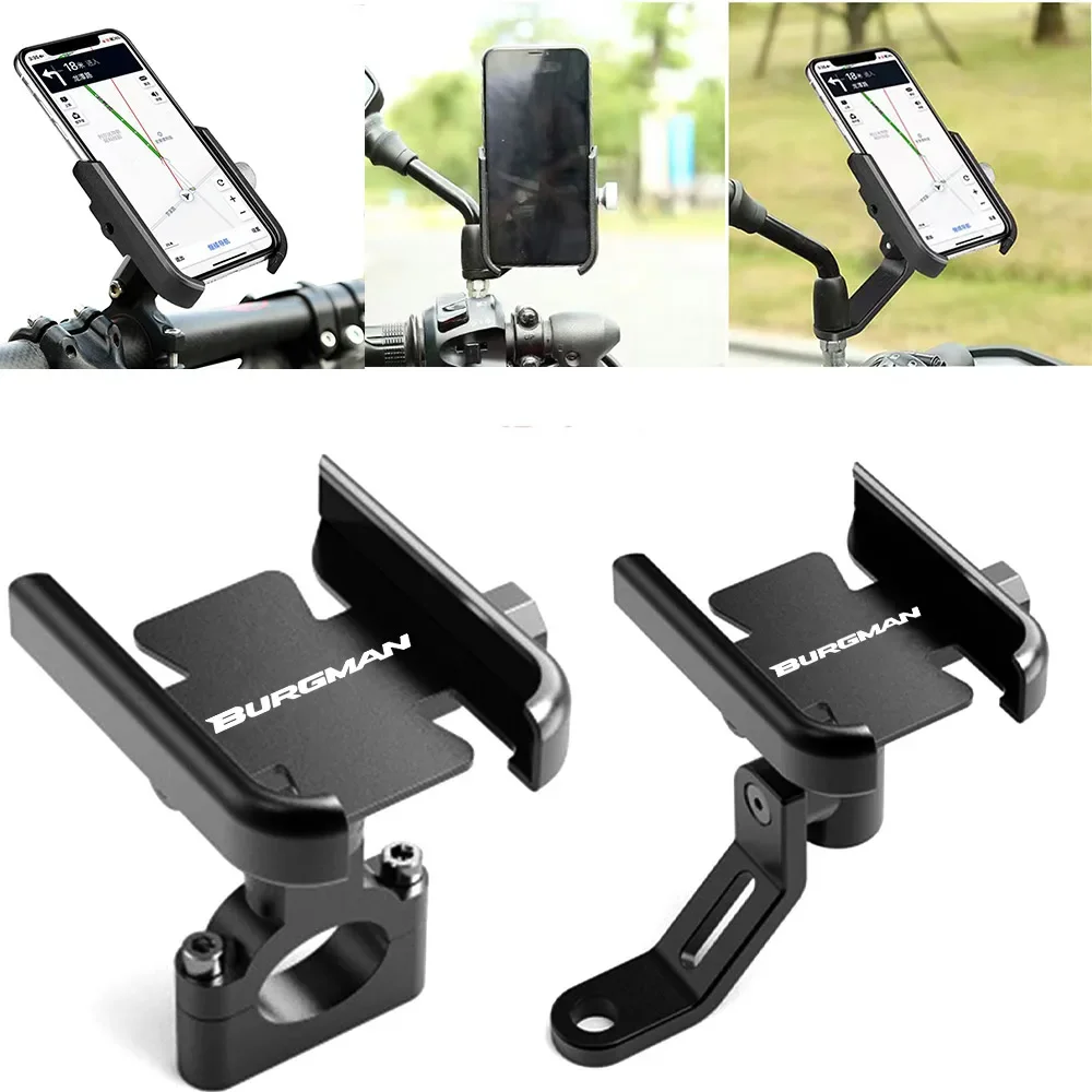 Bike Mobile Holder For Burgman 125 Motorcycle Accessories Mobile