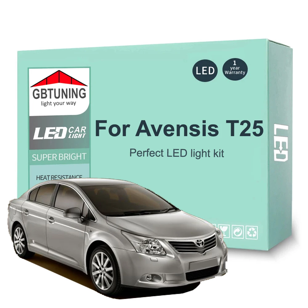 Kit De 14 Bombillas LED Interiores Súper Blancas Para Toyota Avalon 2003-2004 – Mr. Brighton