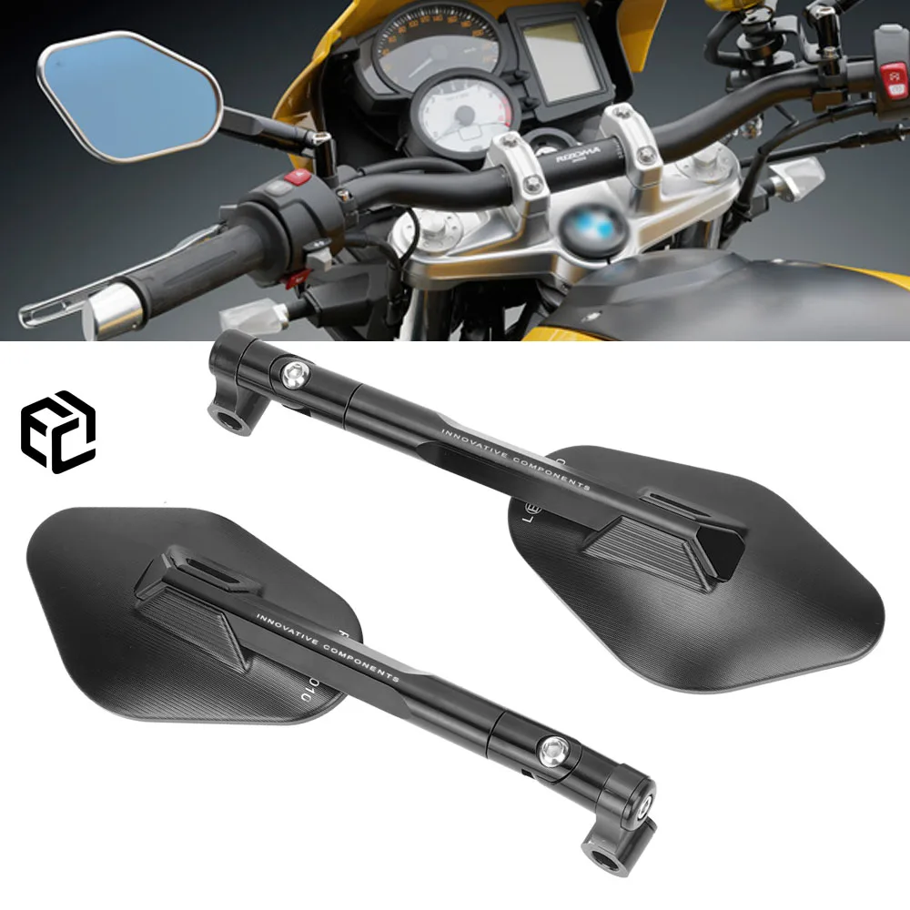 

Universal Motorcycle Mirrors Side Rearview Mirror for BMW R9T R NINET S1000R S1000RR F800R F900R 1200R R1250R R20 Accessories