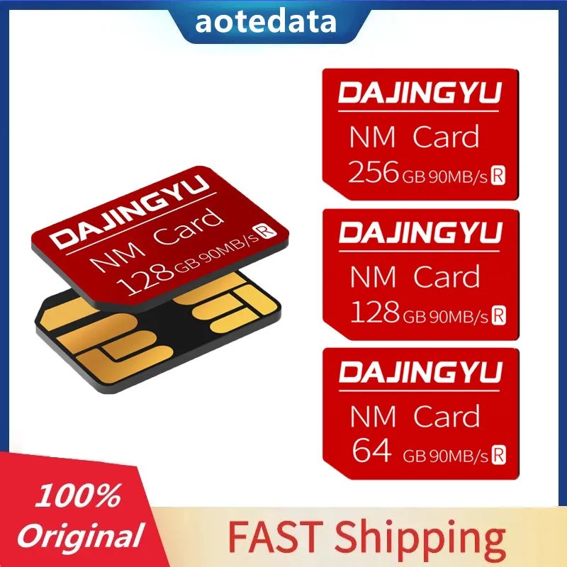 High Quality Nm Card 128gb 256gb Nano Memory Card For Huawei Mate40