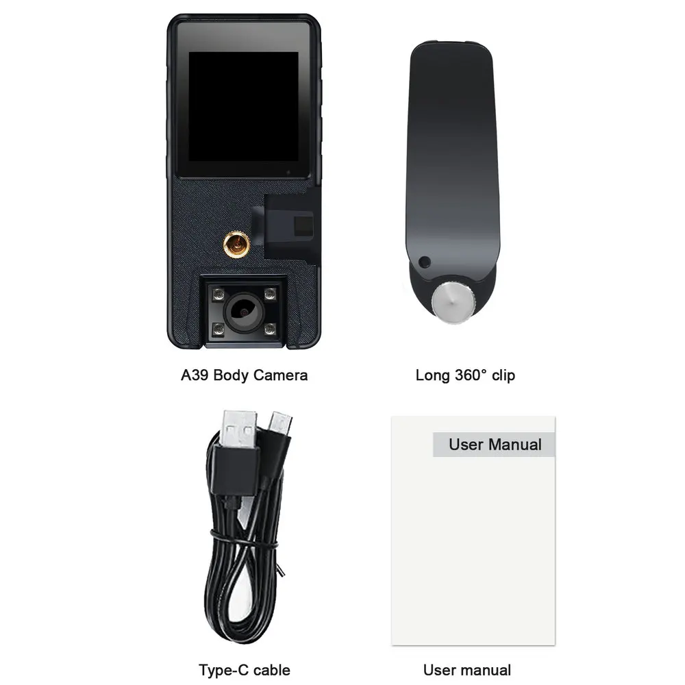 A39 1080P Infrared Night Vision Full HD Mini Camera Dash Cam Small Camcorder 180 degrees Wide Angle Outdoor Hunting Camera