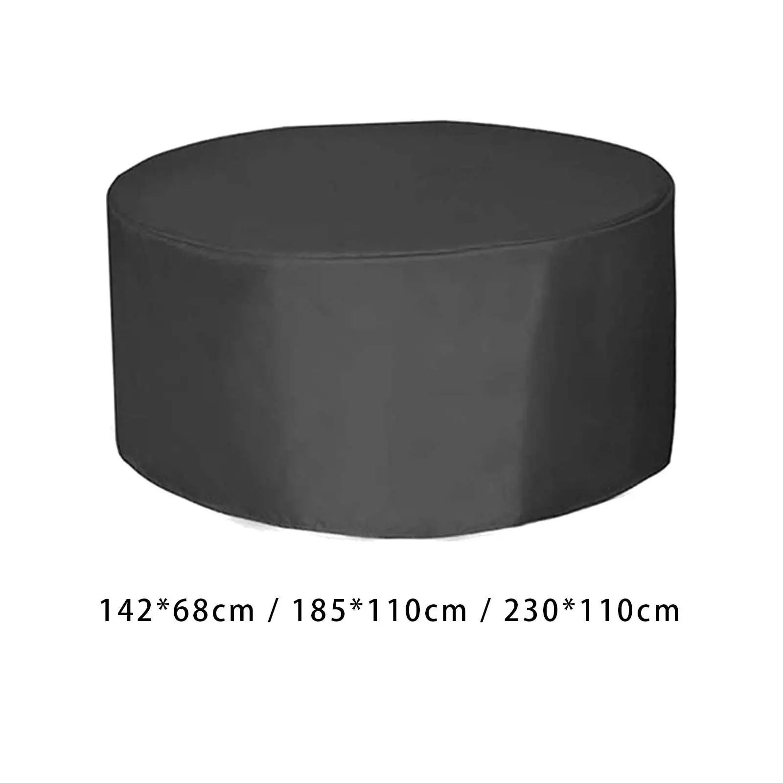 Outdoor Table Cover Round ,Round Patio Table Cover, 210D Oxford Cloth,Outdoor Chair Set Cover for Lawn