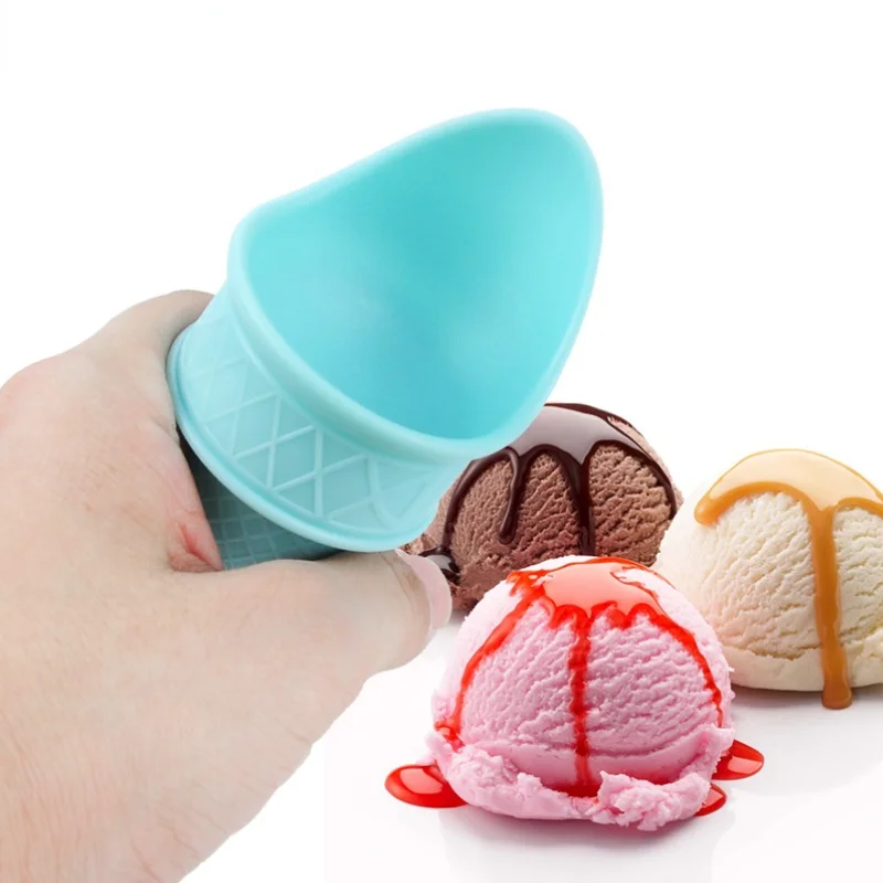 Ice Cream Scoop Children's Ice Cream Scoop Reusable Plastic Children's Food Grade Plastic Cup