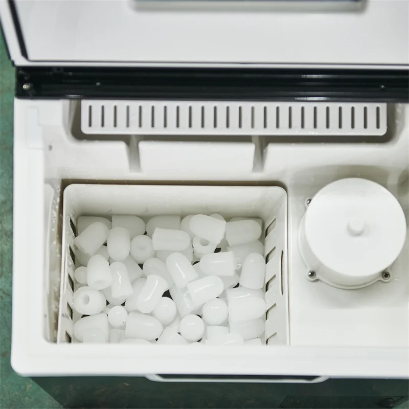 YYHC-Portable Ice Machine Rapidly Self Clean Ice Maker with Crushed 18pcs Per Cycle 7-10mins